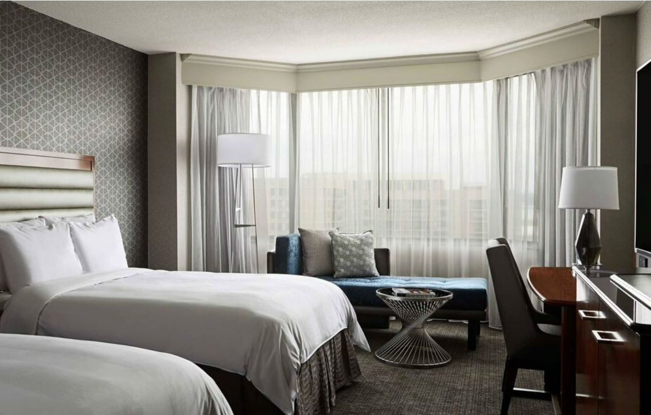 Hotel Crystal Gateway Marriott Arlington Exterior foto
